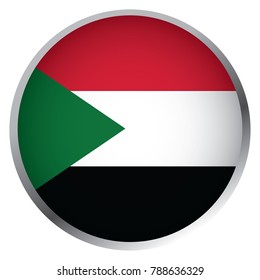 Flag Sudan Round Icon Stock Vector (Royalty Free) 788636329 | Shutterstock