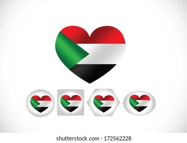 flag of Sudan themes idea design