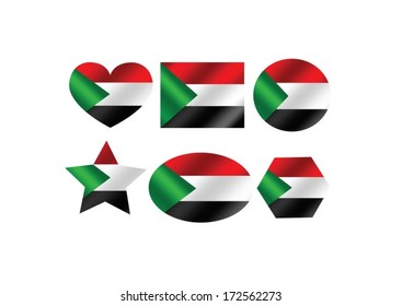 flag of Sudan themes idea design