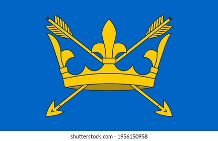 flag of suffolk. proportion 3:5