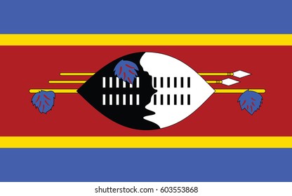 Flag Of Swaziland