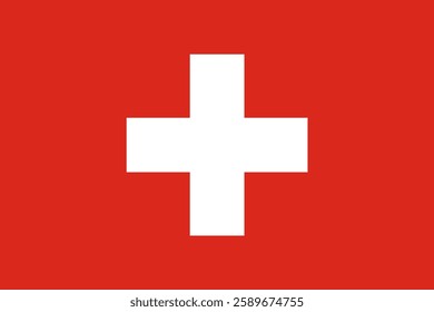 Flag of Switzerland, 3:2 Format, Switzerland Flag	