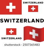 Flag of Switzerland, Switzerland Country Flag 