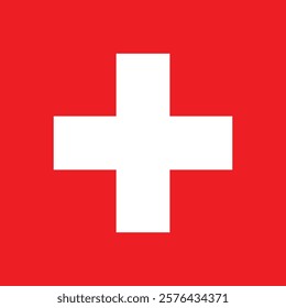 Flag of Switzerland logo vector