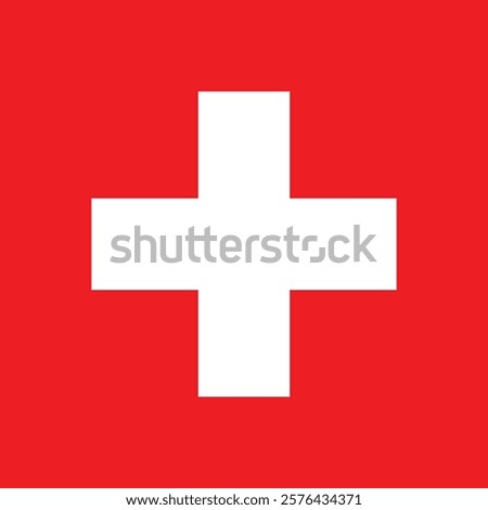 Flag of Switzerland logo vector