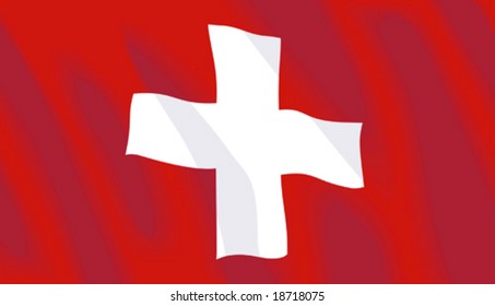 Flag of Switzerland in Vector