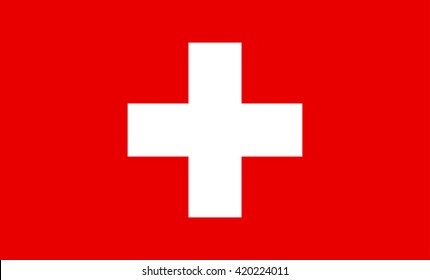 Flag of Switzerland vector image