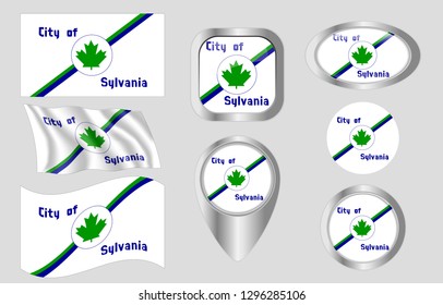 Flag of Sylvania, Ohio