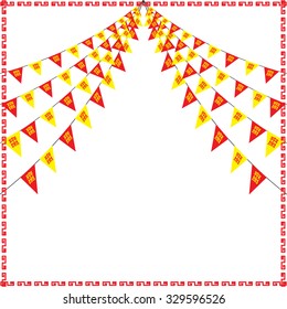 The flag is the symbol of the Good Vegetarian.