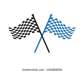Flag symbol and logo vector