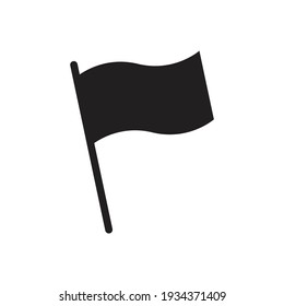 Flag symbol vector sign isolated white background  Simple logo vector illustration for graphic   web design 