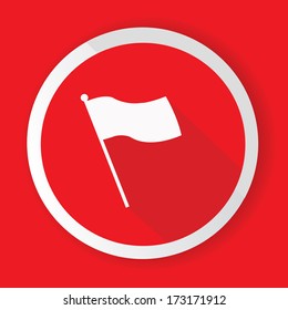 Flag symbol,vector