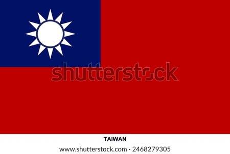 Flag of TAIWAN, TAIWAN national flag