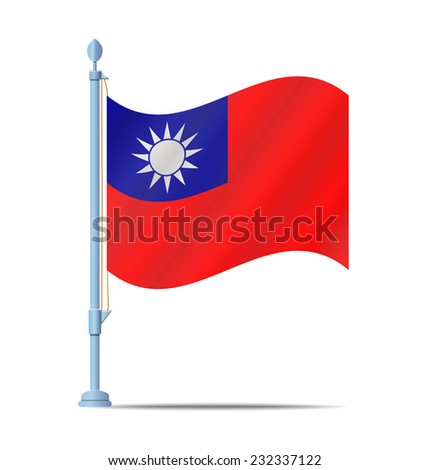 Download Flag Taiwan Vector Illustration Image vectorielle de stock ...