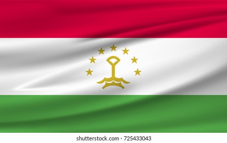 Flag of TAJIKISTAN