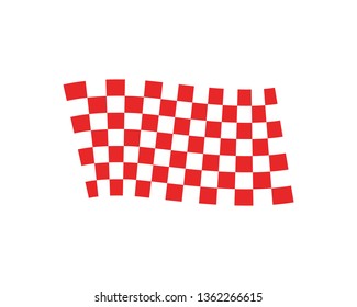 flag template logo and symbol vector