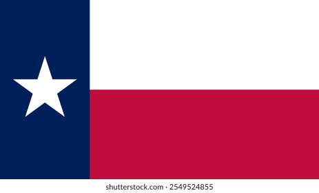 Bandera de Texas, EE.UU., 16:9 Formato, Bandera de Texas, Imágenes vectoriales