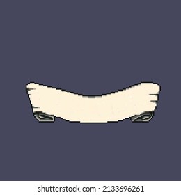 flag with text space in pixel style