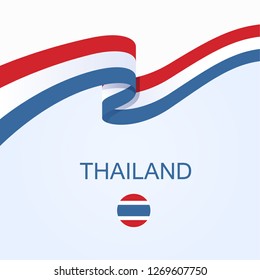 Flag of THAILAND 2019