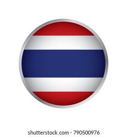 Flag of Thailand (Round icon)