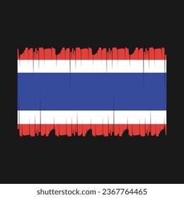Flag of Thailand Vector Illustration