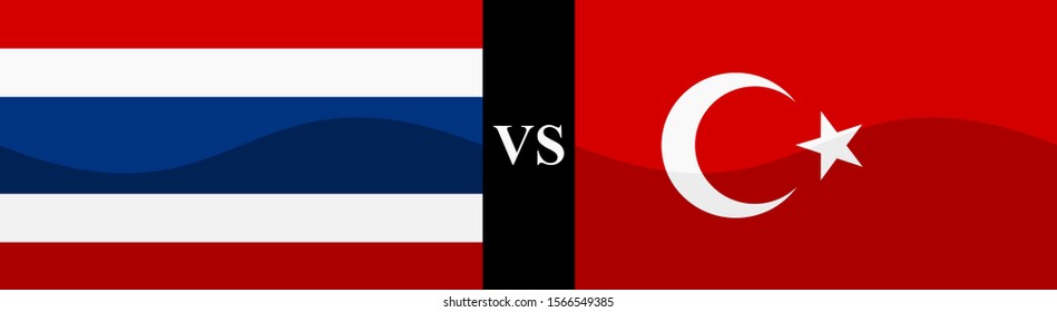 flag of thailand vs turkey