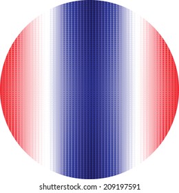 Flag theme  halftone pattern background . vector illustration 