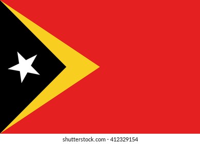 Flag of Timor Leste