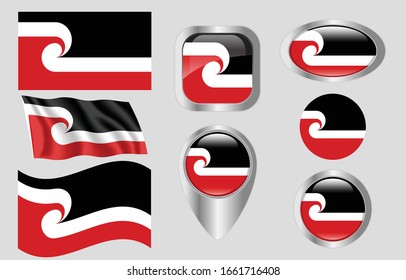 Maori Flag Images Stock Photos Vectors Shutterstock