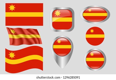 Flag of Toa Alta, Puerto Rico