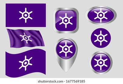 The Flag of Tokyo, Japan