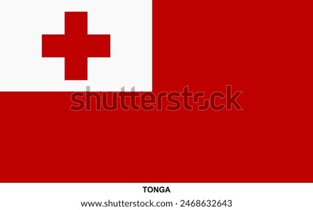 Flag of TONGA, TONGA national flag