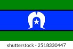 Flag of Torres Strait Islander, Torres Strait Islander Flag