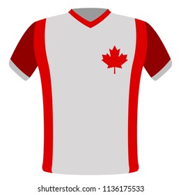Flag t-shirt of Canada