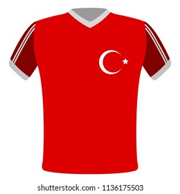 Flag t-shirt of Turkey