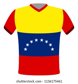 Flag t-shirt of Venezuela
