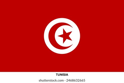 Flag of TUNISIA, TUNISIA national flag