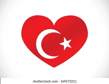 Flag of Turkey themes idea design