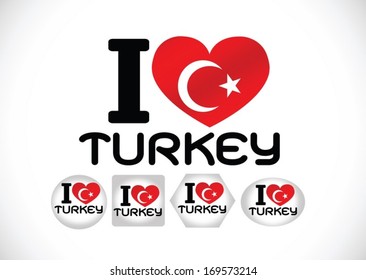 Flag of Turkey themes idea design