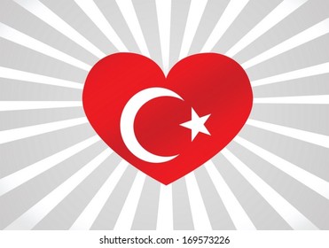Flag of Turkey themes idea design