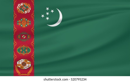 flag Turkmenistan
