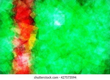 Flag of Turkmenistan in Vector Square Design