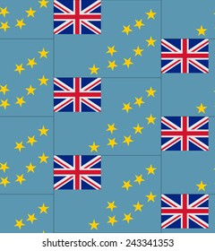 Flag Tuvalu texture vector illustration 