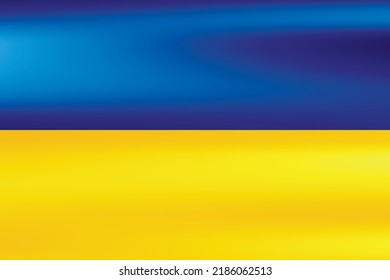 Flag of Ukraine. Ukrainian national symbol in official colors. Template icon. Abstract vector background.