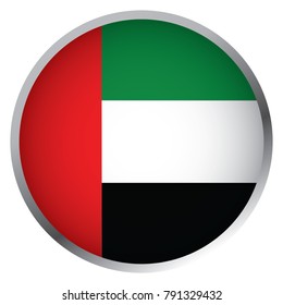 Flag of United Arab Emirates (Round icon)