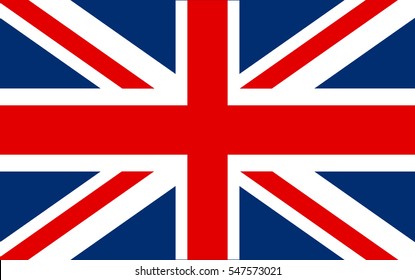 Bandera del vector del Reino Unido