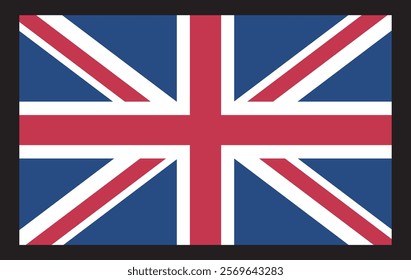 Flag of the United Kingdom vector file, United Kingdom Union Jack Vector Flag