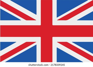 flag of united kingdom vector icon.