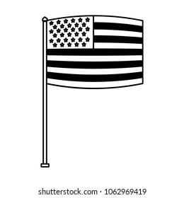 flag of united state of america independence celebration