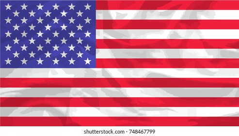 Flag of the United States of America.